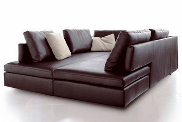 leather sectional sofa design ideas modern furniture