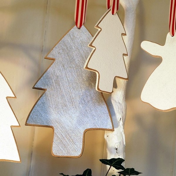 creative craft ideas wood decorations tree ornaments