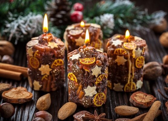 creative-christmas-crafts-ideas-natural-materials-handmade-candles-fruits-nuts-unique-christmas-gift-ideas