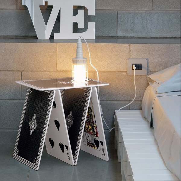 creative ideas unusual design splaying card table