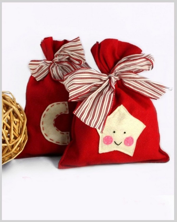 cute red bags candy treats dry herbs