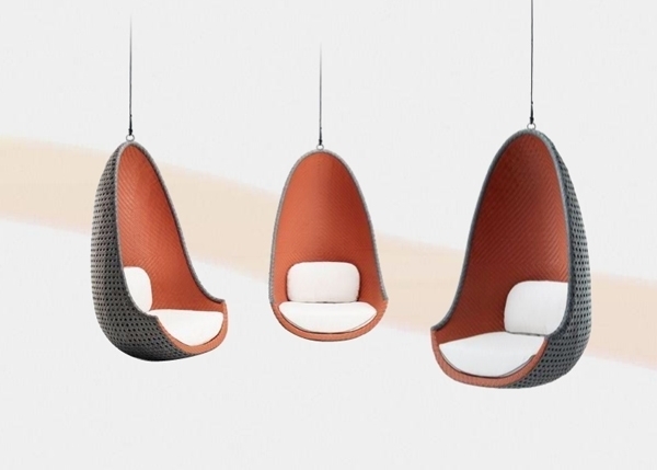 dedon hanging chair designs modern