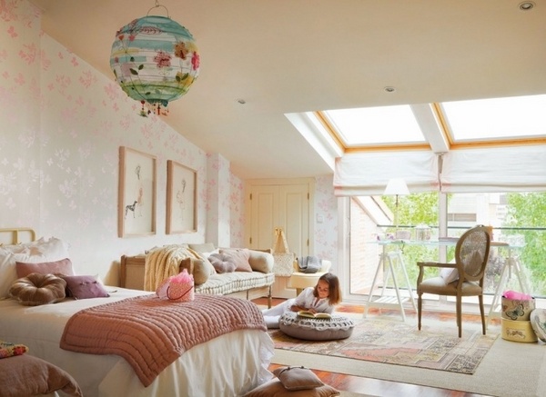 girl bedroom ideas bedroom skylights cream pink colors