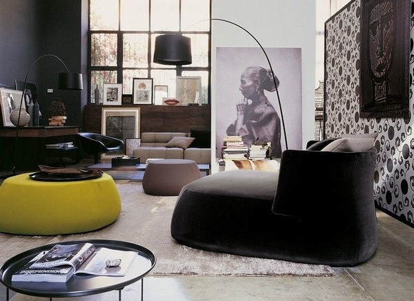 ideas modern black floor lamp 