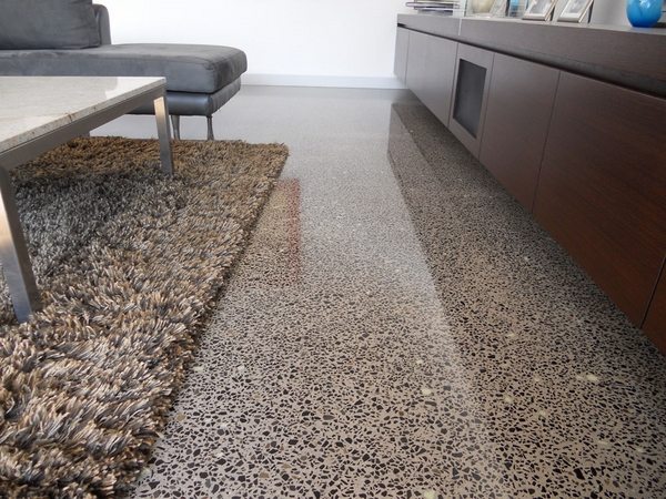 home renovations polished concrete floors ideas modern home flooring options