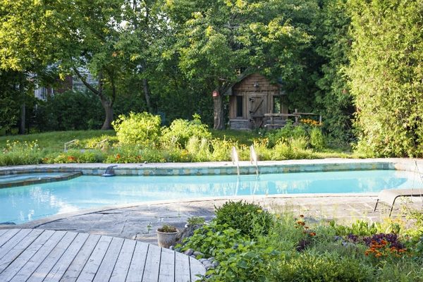 how to take care of the garden pools