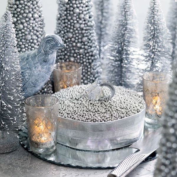 inspiring modern chirstmas 2015 decoration ideas silver decor