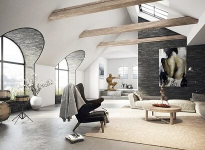 living-room-trend-intrior-design-gray-color-palette-accent-wall