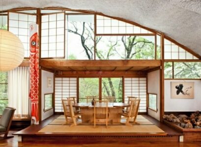 modern-japanese-style-house-interior-design-ideas-wooden-table-paper-screens