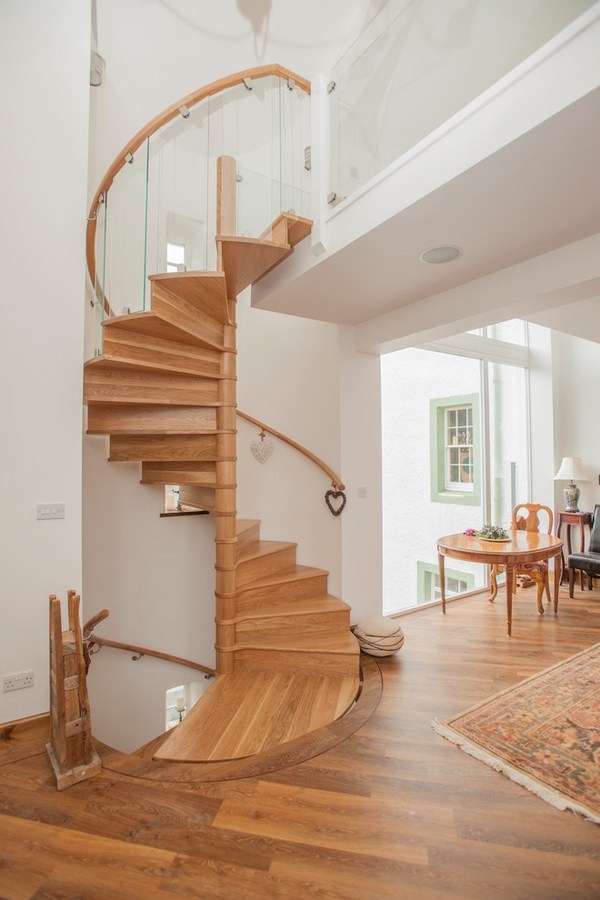 modern designs spiral staircase 