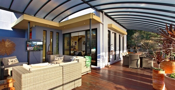 modern pergola design ideas garden ideas wooden deck dining area