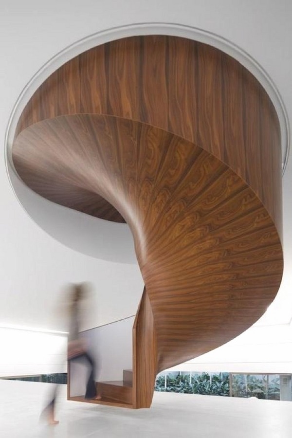 most amazing bespoke staircase designs interior sculptural shapes