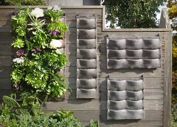 outdoor wall planters design