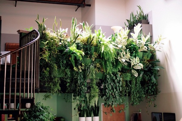 pocket planters living wall vertical garden ideas home decor
