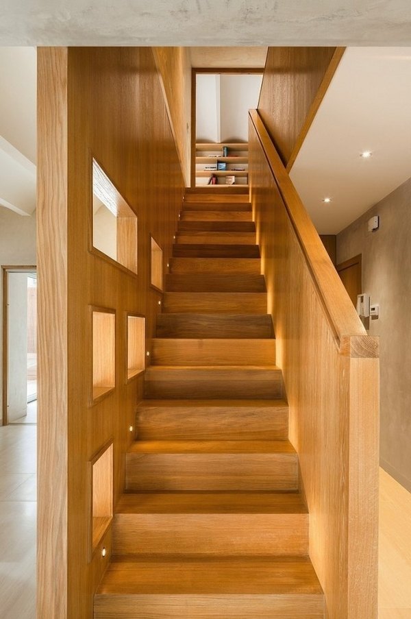 oak staircase designs modern home interior staircase ideas