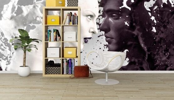 teen-bedroom-wall-decoration-ideasn-modern-teen-bedroom-decor-photo-wallpaper-faces