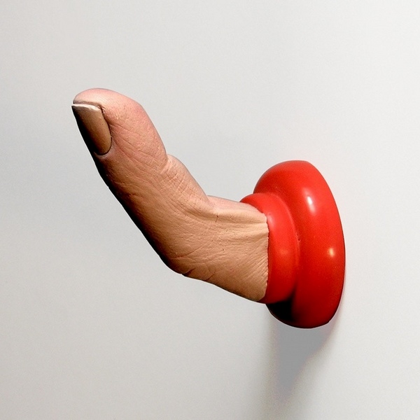 unique wall mounted funky coat hooks finger