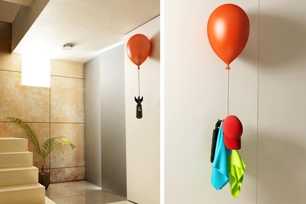 wall coat hooks silicone rubber balloon