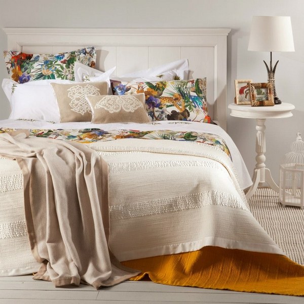 elegant bedding set neutral colors decorative pillows