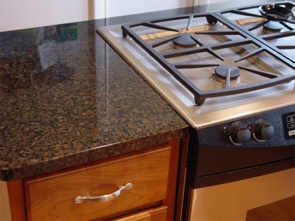 Coffee brown granite countertops granite kitchen countertops