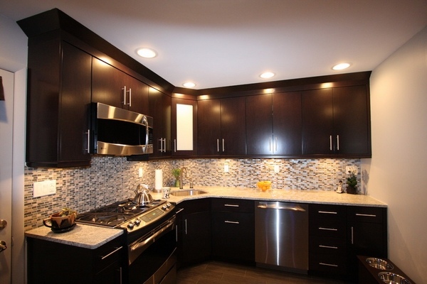  design ideas dark cabinets under cabinet lighting