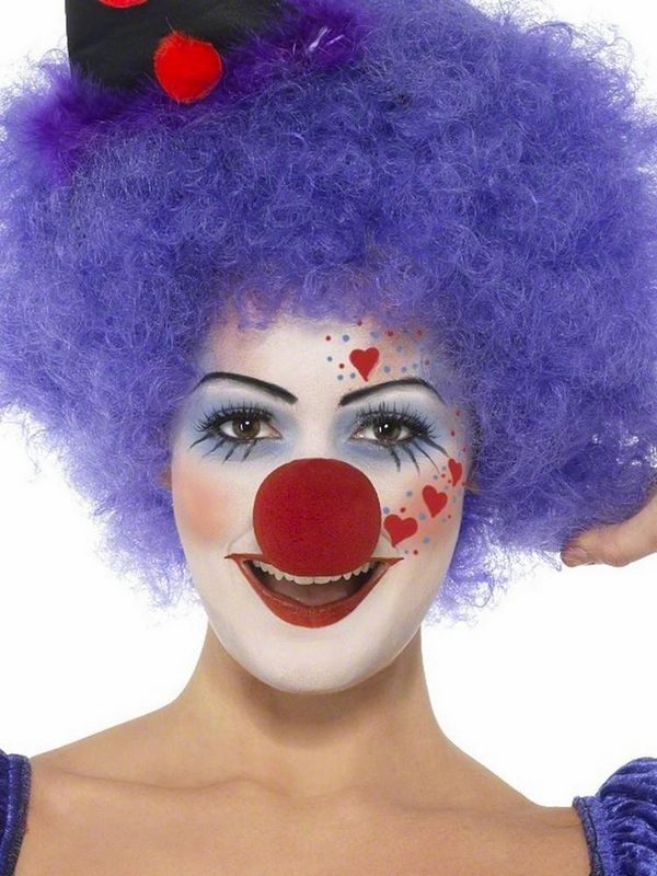 cute clown makeup ideas for women