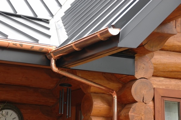 How to choose rain gutters copper gutter 