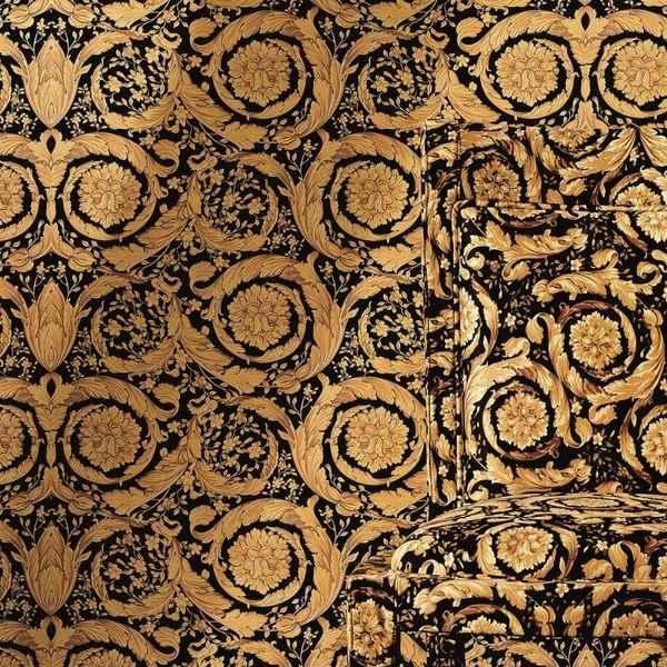 Versace home wallpaper barocco flower luxury designer bedroom decor