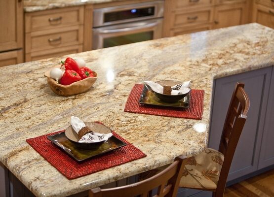 Yellow-river-granite-countertops-modern-kitchen-countertop-ideas