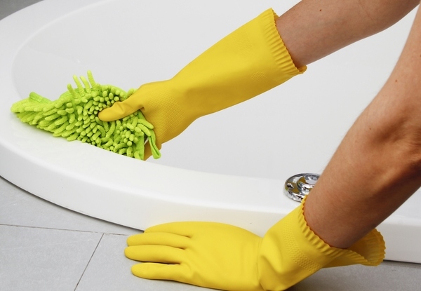 tips how to clean the bathtub
