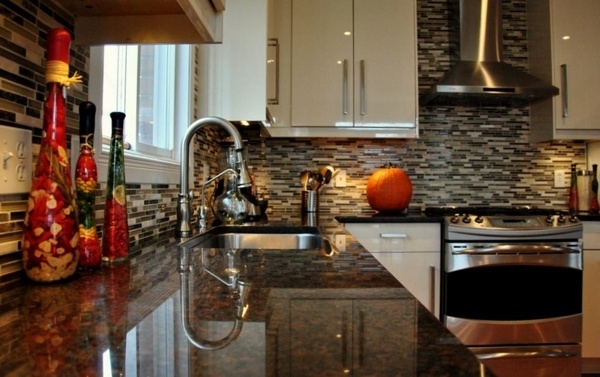 coffee brown kitchen granite countertops kitchen decoration ideas 