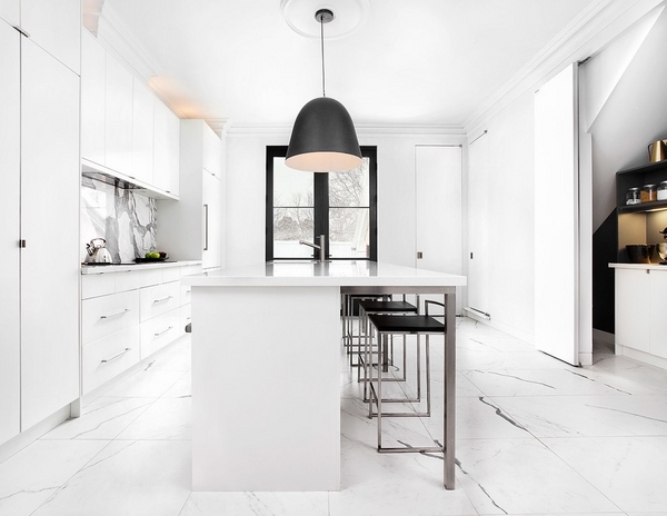 contemporary white kitchen gorgeous kitchen island