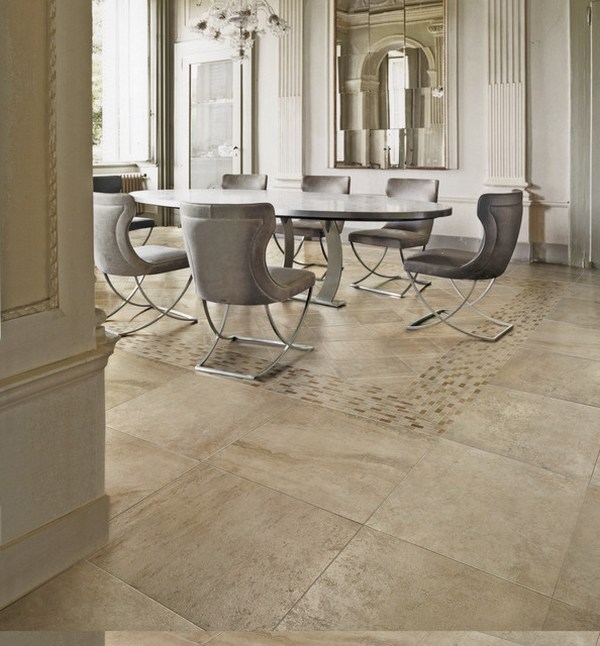 elegant porcelain tile flooring dining room design ideas modern dining room