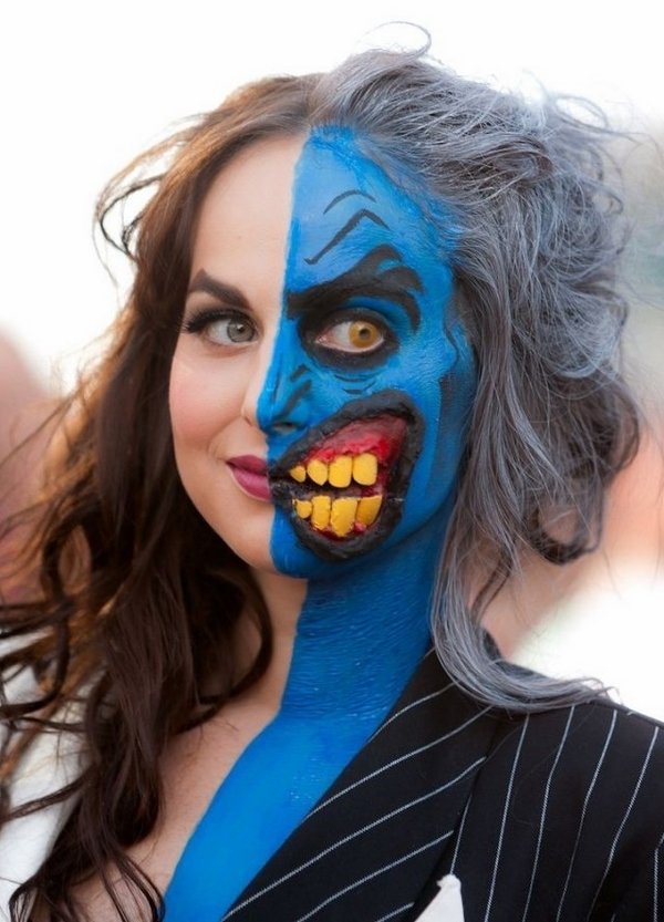 Halloween-makeup-ideas-2015-scary-face-gray-hair