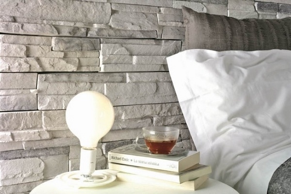 modern bedroom  natural  light gray
