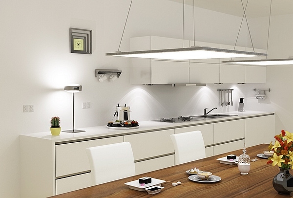 modern kitchen lighting hanging led panel light contemporary kitchen