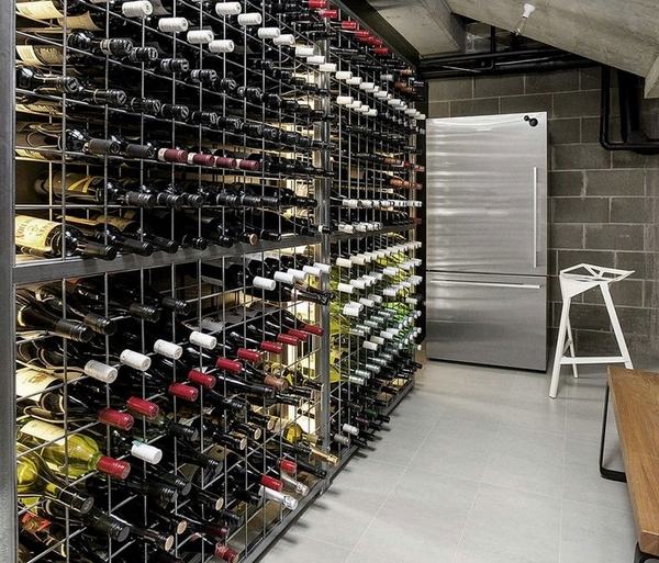 modern wine cellar wine rack ideas refrigerator