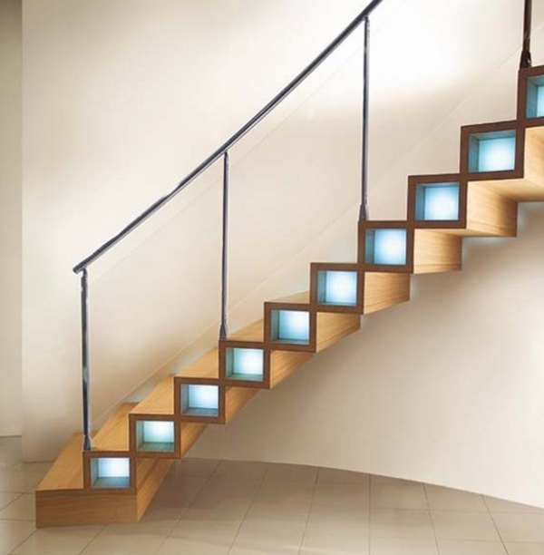  led lighting interior staircase ideas