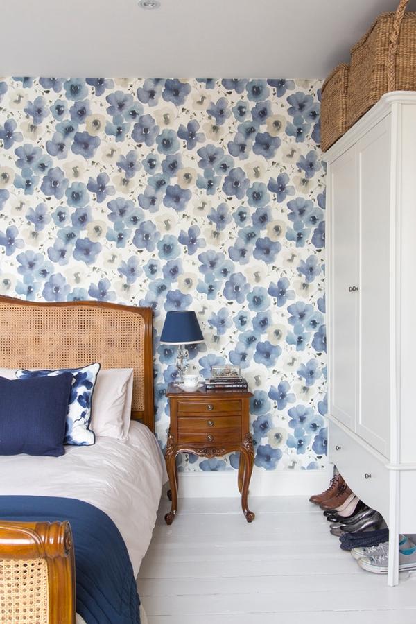 sanderson blue white colors stylish bedroom decor ideas