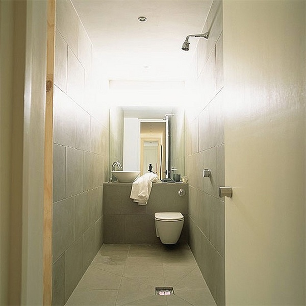 small bathroom wall mounted shower