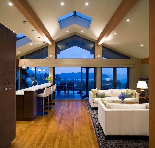 Vaulted Ceiling Lighting Ideas