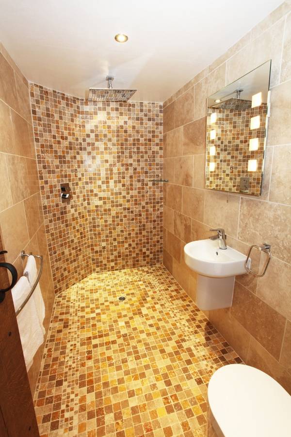 wet room design ideas mosaic tiles bathroom decoration ideas