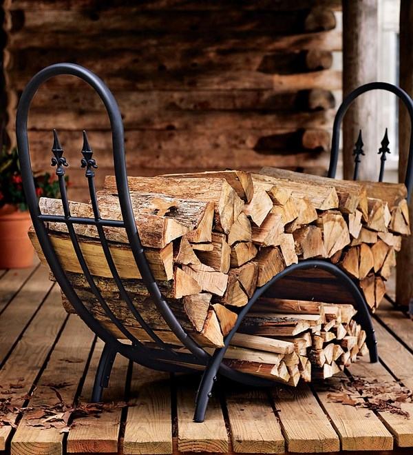 Firewood discount holder ideas