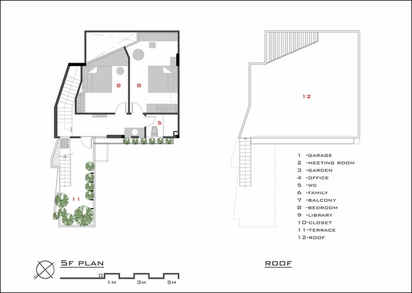 by G Architects floor plan