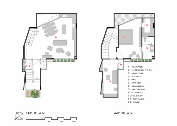  by G+ Architects fourth floor plan