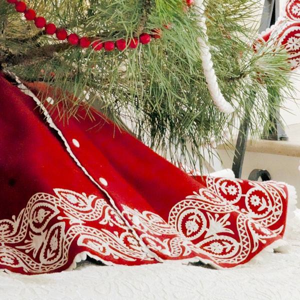 Christmas tree decoration ideas santa costume