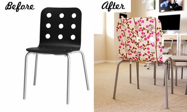  before after DIY ideas chair renovation