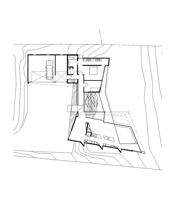 Hollway-House-by-Daniel-Marshall-Architects-ground floor plan