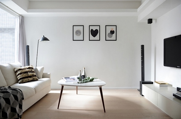 Minimalist living room sofa