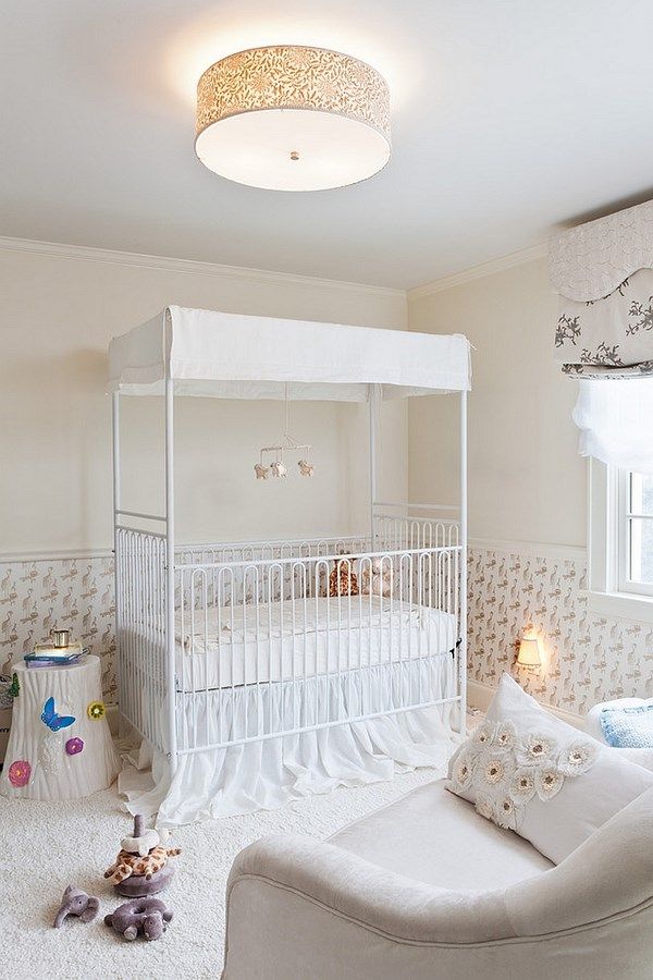 neutral colors beige wall color poster baby cot